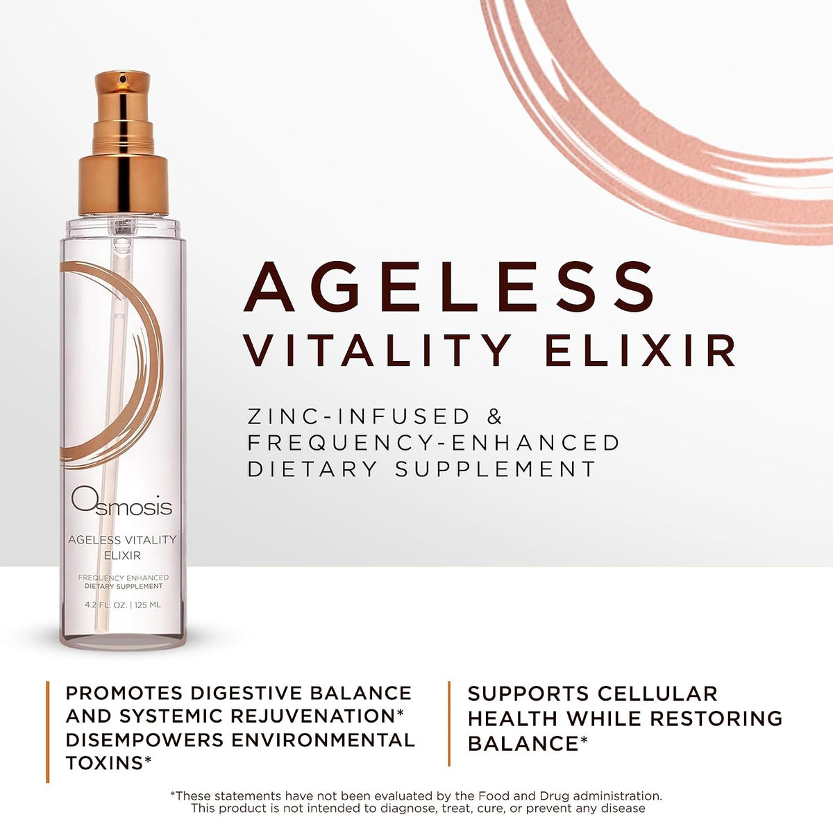 OSMOSIS Ageless Vitality Elixir – Vibrant Skin & Joint Health, 125 ml - görsel 2