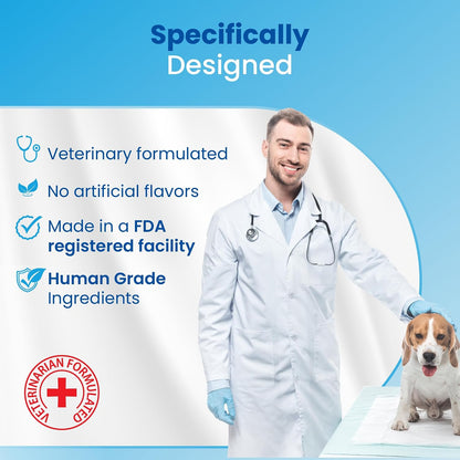 Bio PetActive VitaliDOG Multivitamin Chews for Dogs - 150 Chewable Tablets