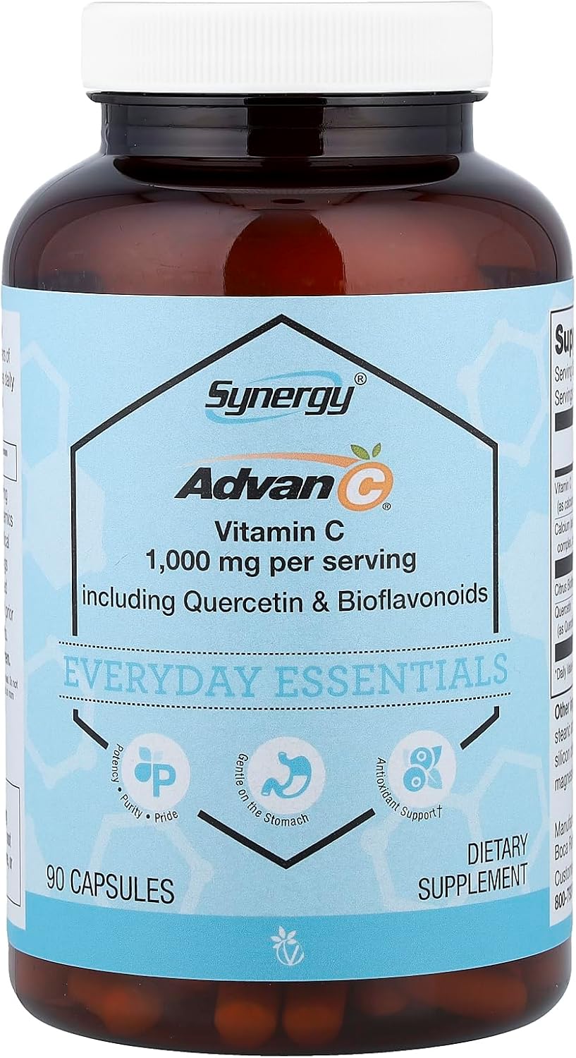 Vitacost Synergy Advan-C with Quercetin & Bioflavonoids, 90 Capsules - görsel 1
