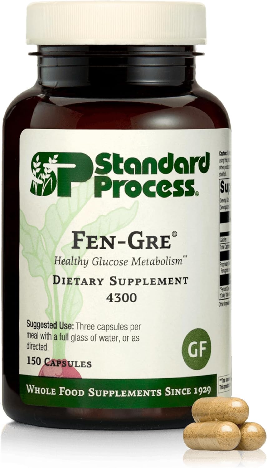 Standard Process Fen-Gre - Fenugreek Supplement for Respiratory and Metabolic Support - görsel 1
