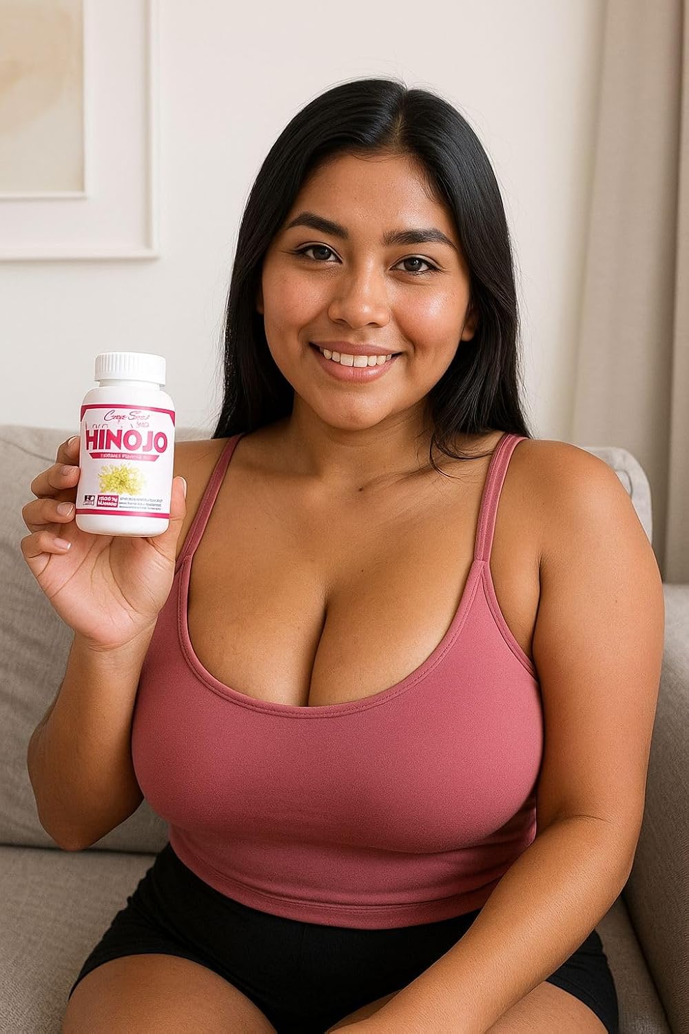Wild Fennel Capsules – Natural Bust Enhancement & Lifting | Helps Prevent Sagging & Adds Volume | 100% Herbal Formula for a Fuller, Firmer Look | 550 mg – 31-Day Supply - görsel 5
