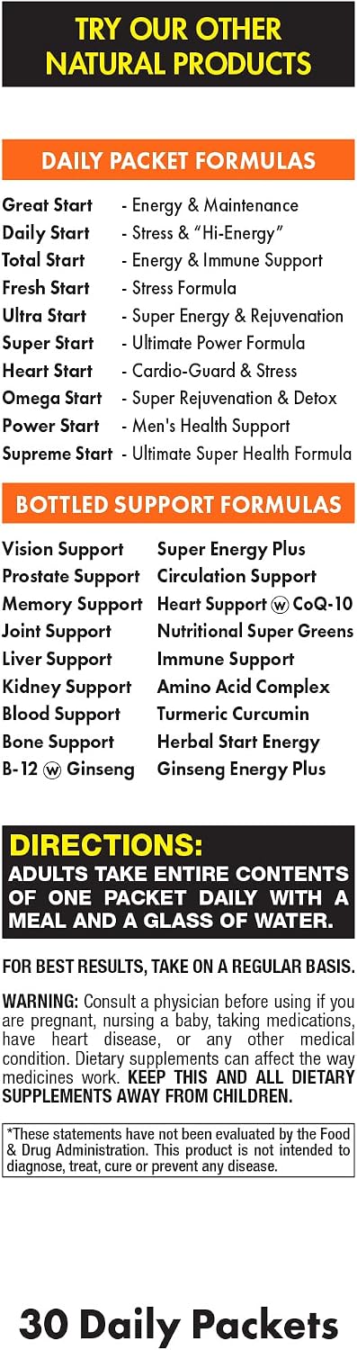 Great Start All-in-One Daily Vitamin Pack - 30 Day Supply - görsel 3