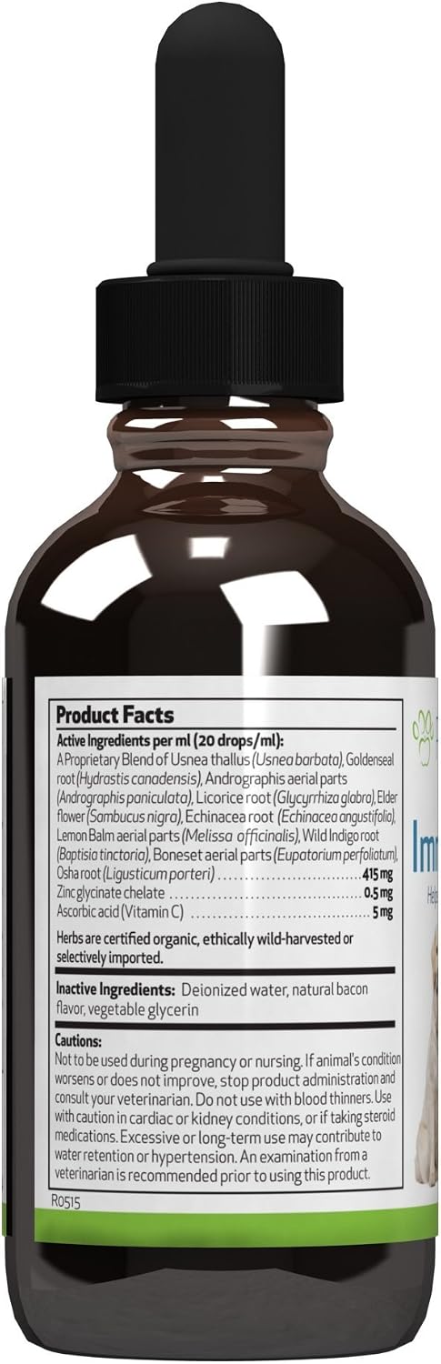 Pet Wellbeing Immune Sure for Dogs - Herbal Supplement 59 ml - görsel 2