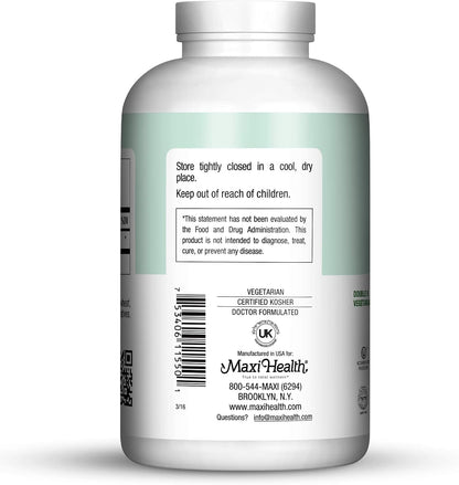 Maxi Health Empty "00" Capsules - 500 Count, Vegetarian, Kosher