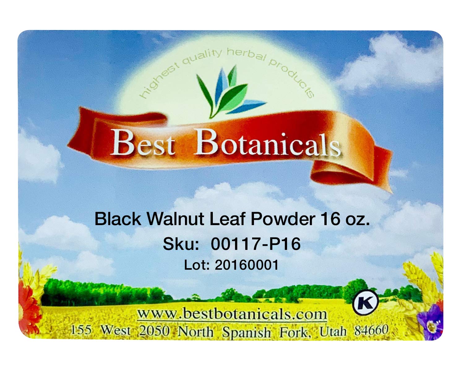 Best Botanicals Black Walnut Leaf Powder (454 g) - görsel 7