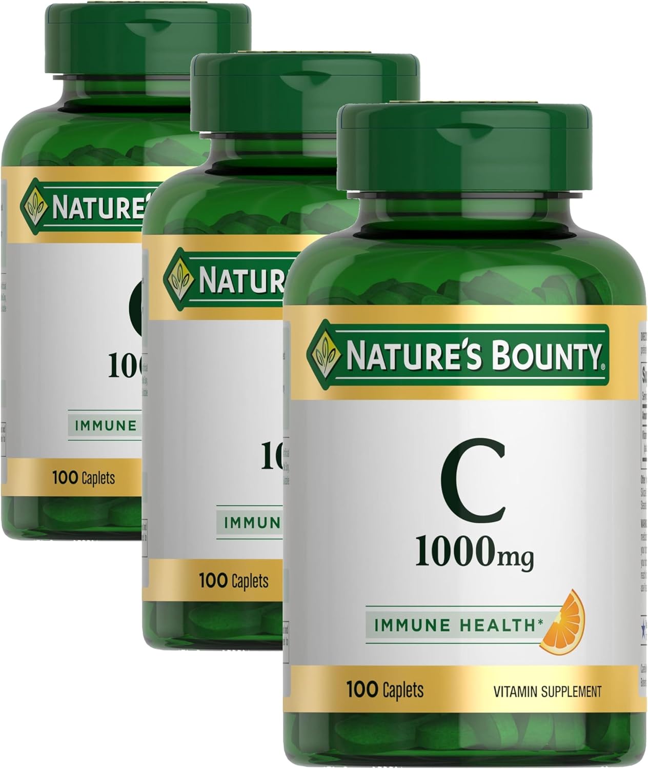 Nature's Bounty Vitamin C 1000mg - 100 Caplets - görsel 8