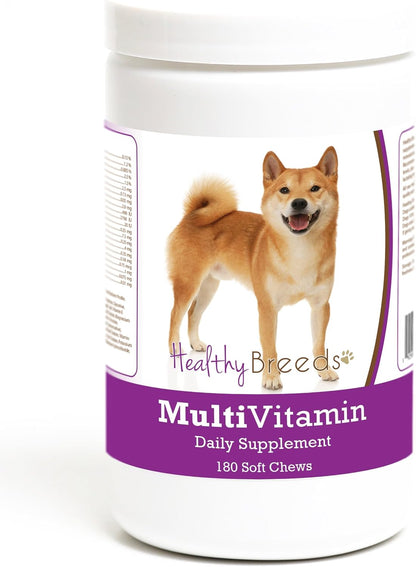 Healthy Breeds Shiba Inu Multivitamin Soft Chew for Dogs 180 Count