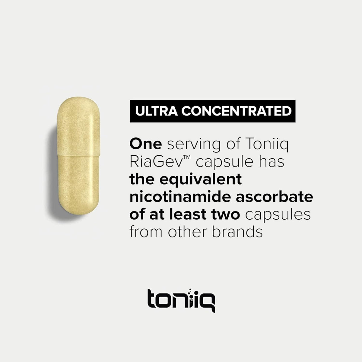 Toniiq Ultra High Potency NAD+ Supplement – RiaGev Complex with D-Ribose, Niacin, and Nicotinamide - görsel 4