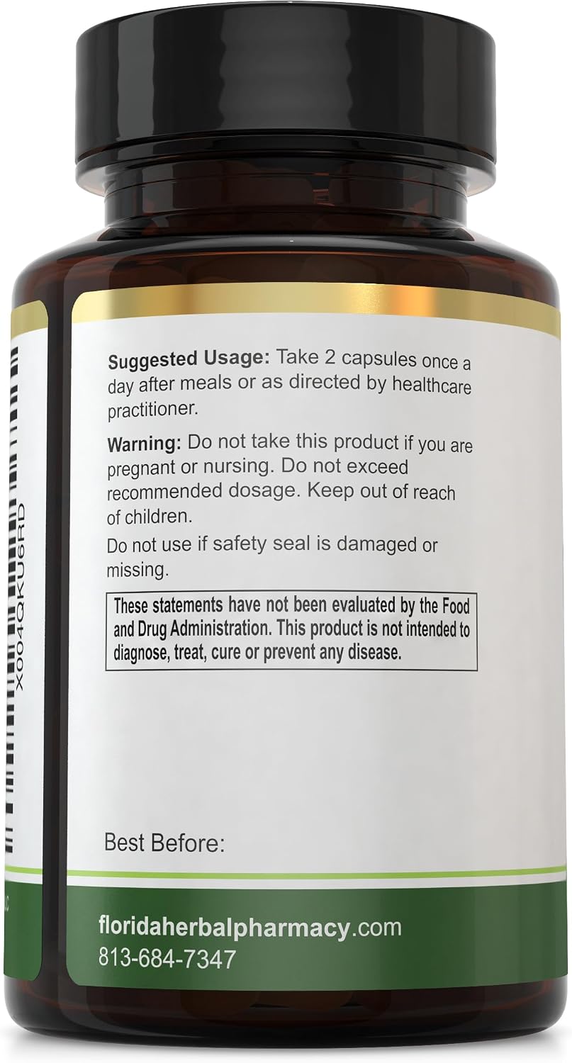 Papaya Leaf Extract Capsules 10:1 (120 Capsules) 500 mg per Capsule, 1000 mg Serving - görsel 2