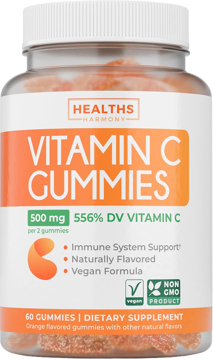 Vitamin C Immune Support Supplement – Immune Support Blend with Elderberry, Vitamin D3, Zinc & Magnesium (60 Capsules) - görsel 7
