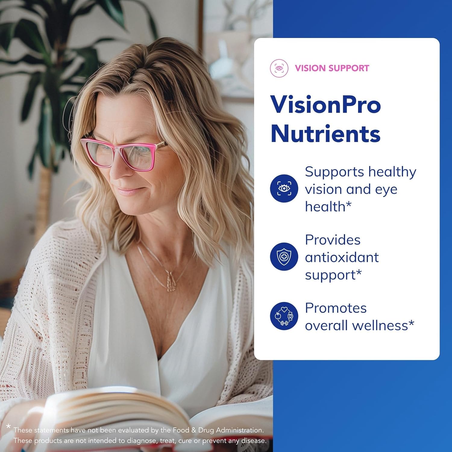 Pure Encapsulations VisionPro Nutrients | Hypoallergenic Multivitamin and Mineral Complex to Maintain Normal Vision | 90 Capsules - görsel 3