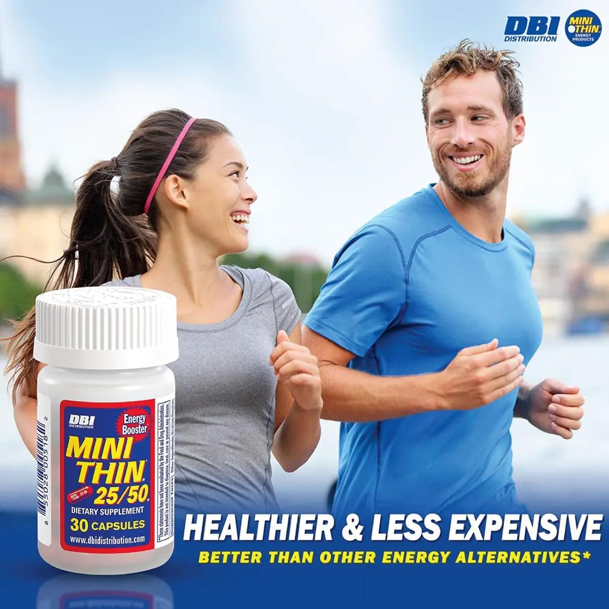 Mini Thin 25/50 Energy Capsules Formulated with Caffeine, 30 Capsules - görsel 3