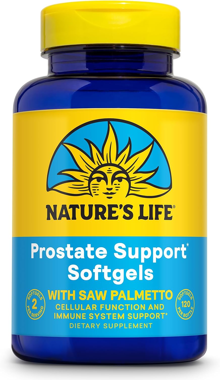 Nature's Life Prostate Support Softgels – 120 Softgels - görsel 1