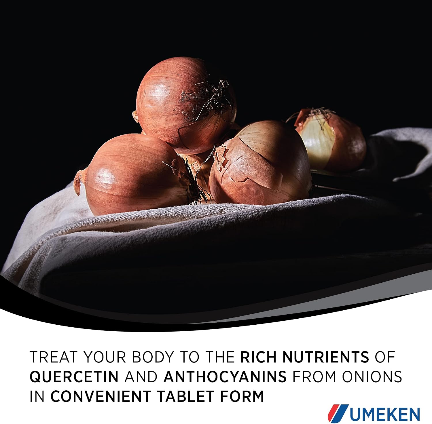 Umeken Black Onion - Fermented Concentrate with Quercetin, Antioxidant Food Supplement, 1333 Tablets (2 Pack) - görsel 4