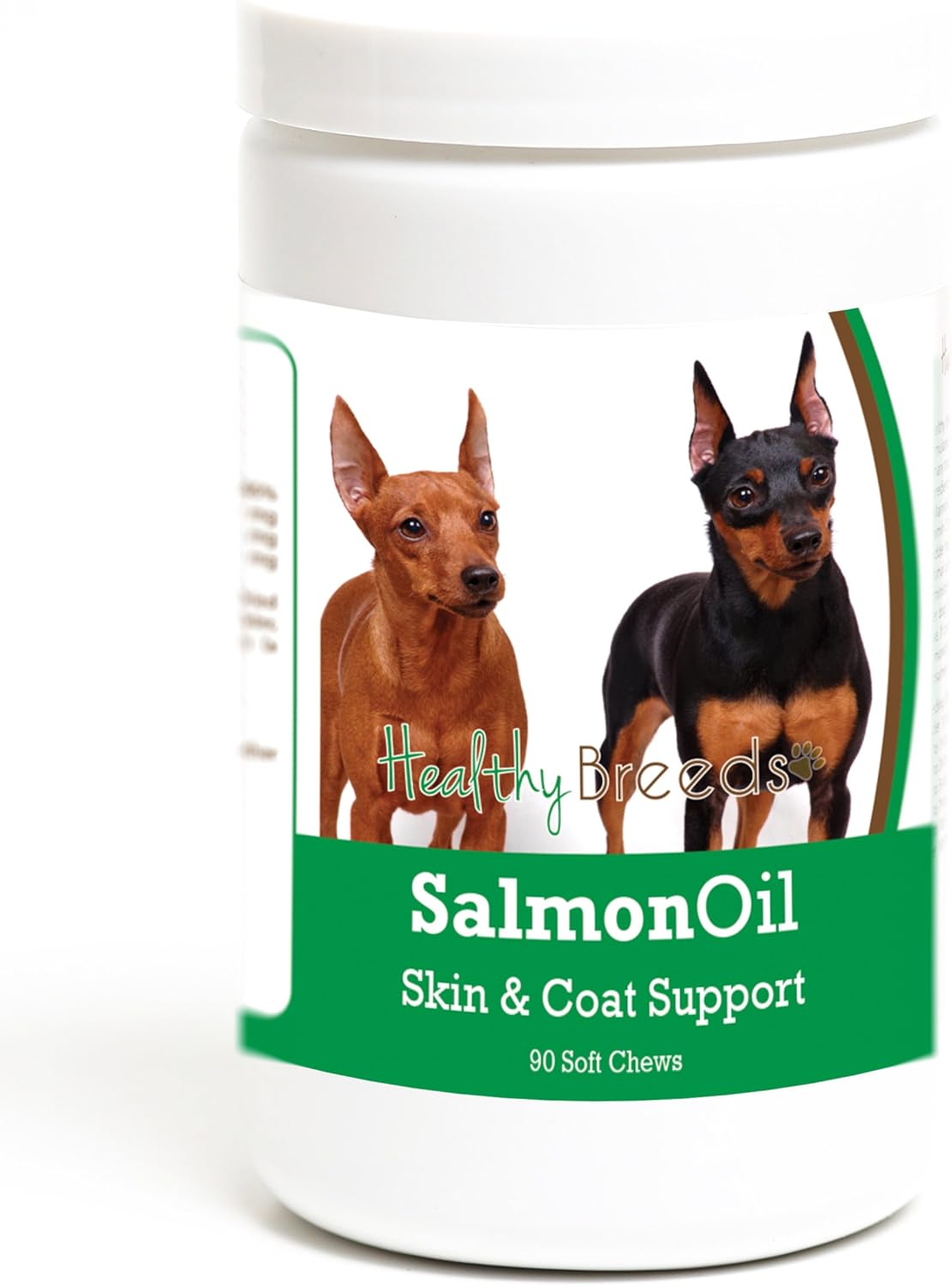 Healthy Breeds Miniature Pinscher Salmon Oil Soft Chews 90 Count - görsel 1