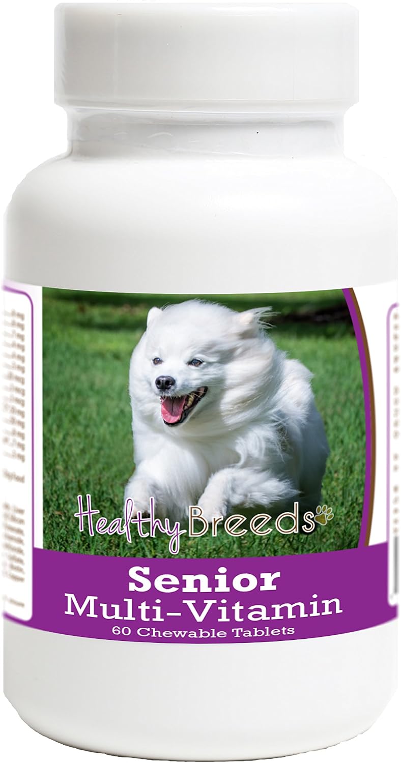Healthy Breeds American Eskimo Dog Senior Dog Multivitamin Tablets 60 Tablets - görsel 1