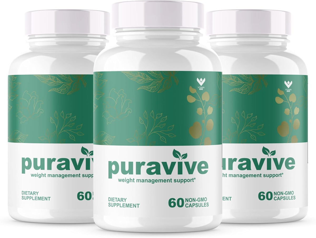 Puravive Exotic Rice Method Capsules (3 Pack) - 3-Month Supply (180 Capsules) - görsel 1