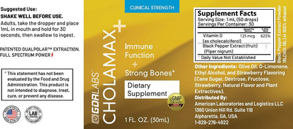 Official Cholamax+ Clinical Strength Food Supplement