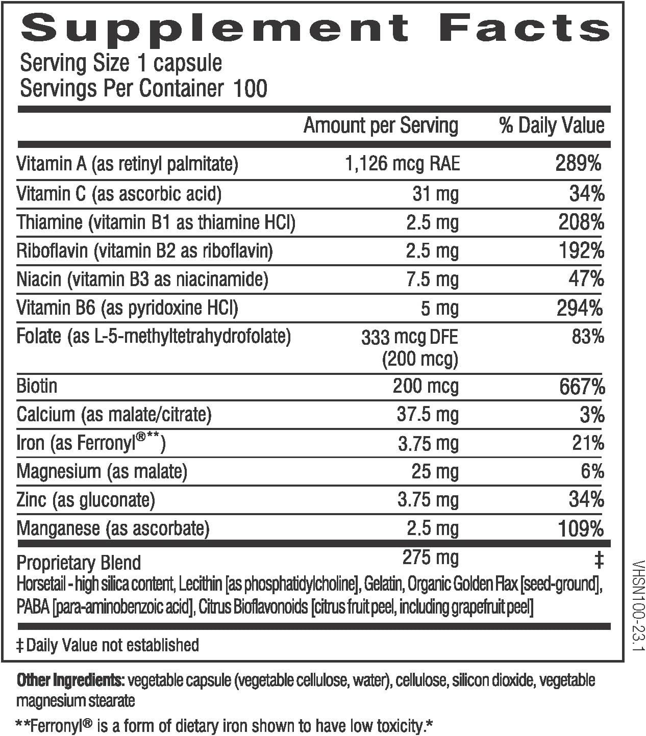 Dr. Wilson's Hair, Skin & Nails Plus Formula - görsel 4