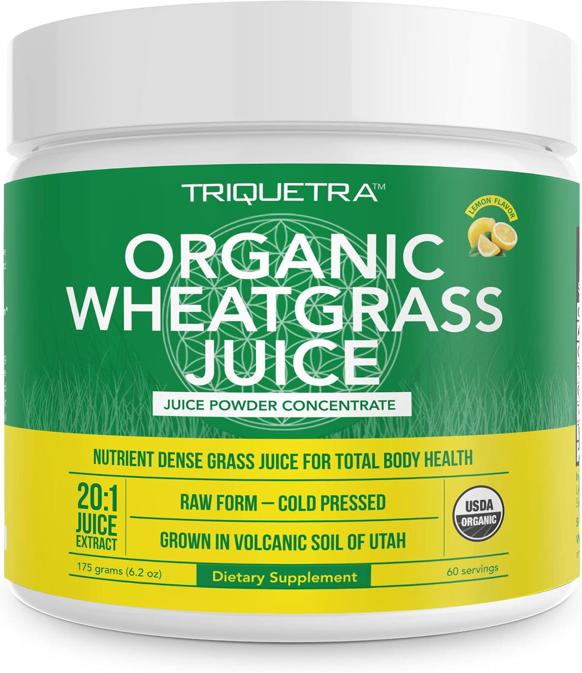 Organic Barley Grass Juice Powder - Grown in Volcanic Soil of Utah - Raw & BioActive Form, Cold-Pressed then CO2 Dried – Gluten-free, GMO free, Vegan - 150 g - görsel 9