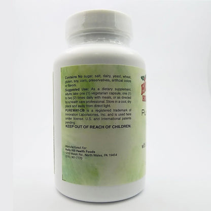 Holly Hill Health Foods PureWay-C 500 mg with Bioflavonoids, Buffered, 120 Vegetarian Capsules