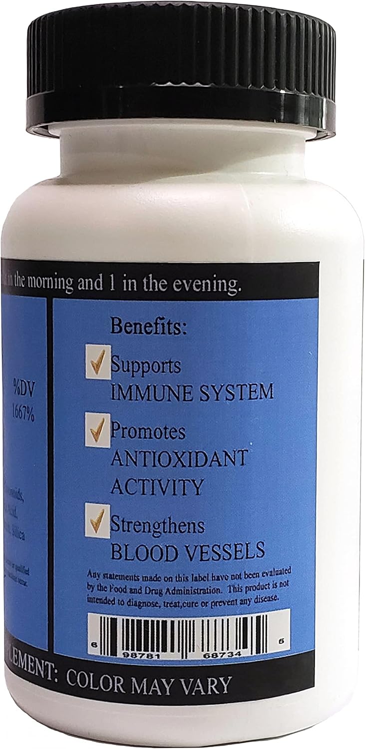 Optimum You Vitamin C Complex with Bioflavonoids, 1000 mg, 120 Tablets - görsel 6
