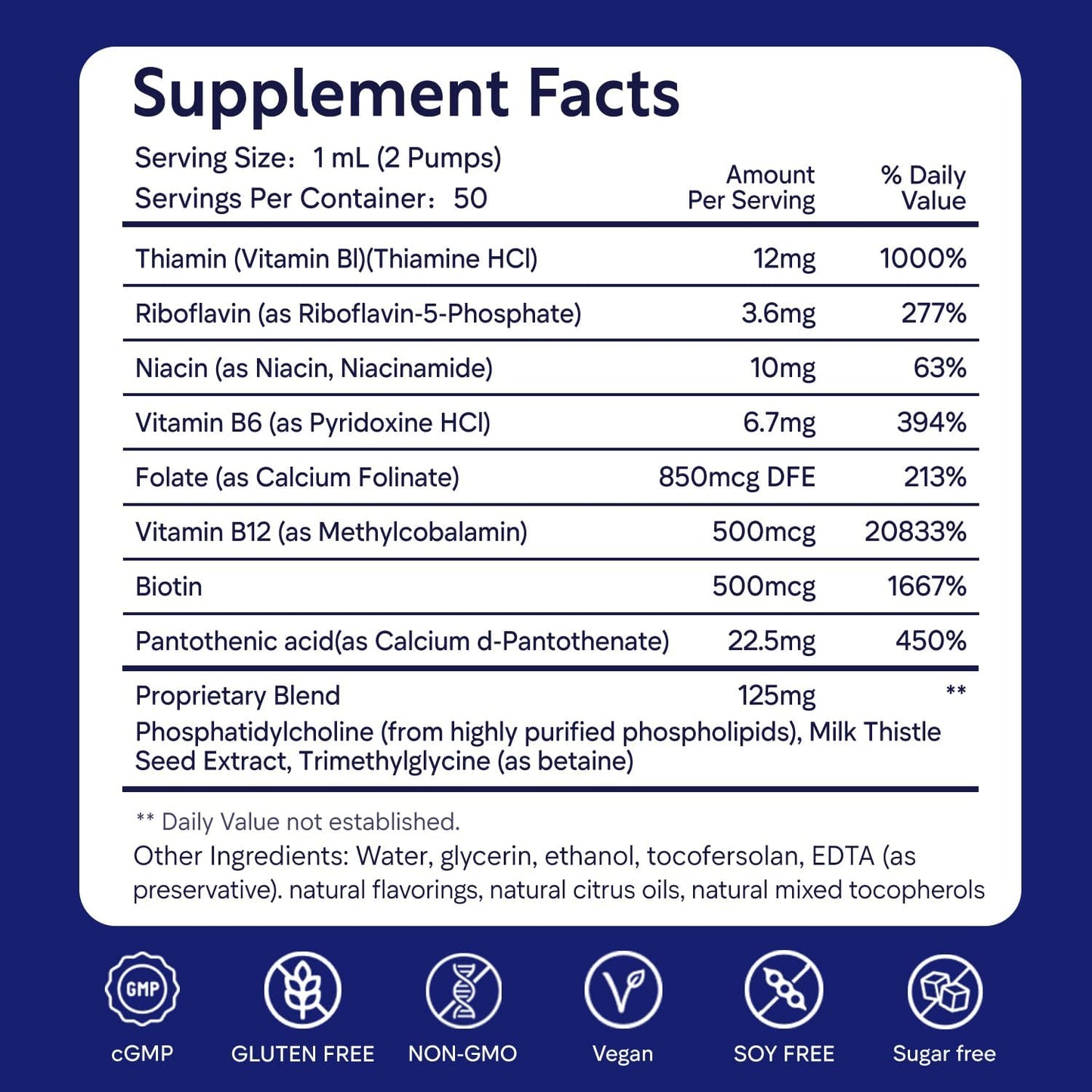 Cellqueue Methyl B Complex Liquid Drops - Liposomal B12, Folate, B6 with Methylated B Vitamins, TMG & Milk Thistle - görsel 7
