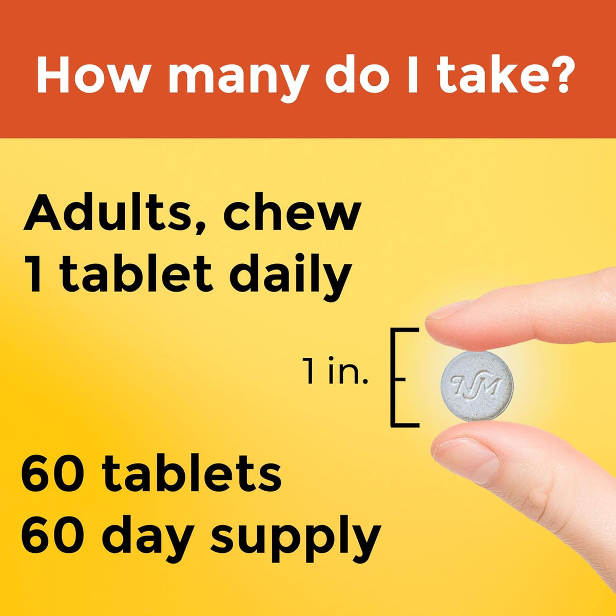 Nature Made Chewable Vitamin C 500 mg – 60 Tablets - görsel 5