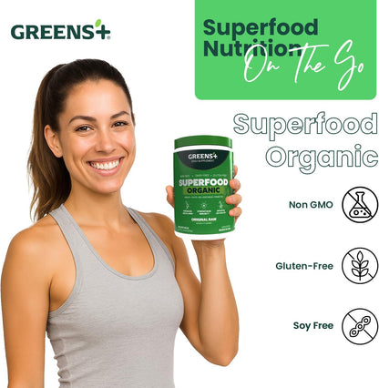 Greens+ Organic RAW Superfood Powder (240 g)