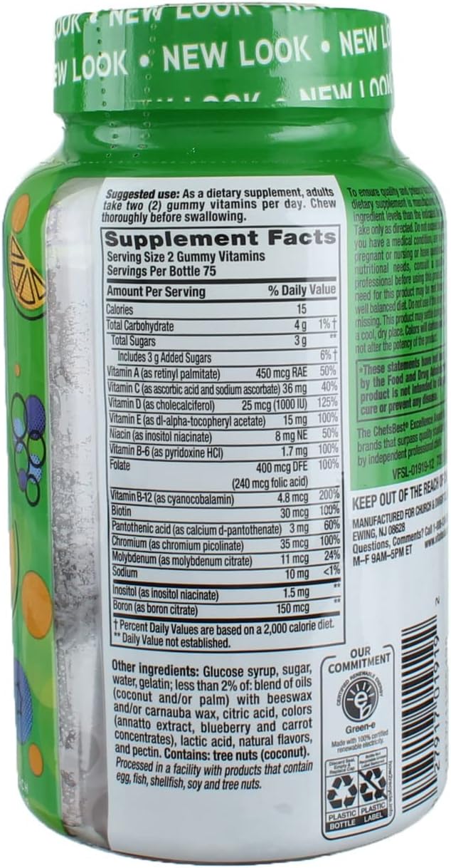 Vitafusion Multivite Gummy Complete Multivitamin, 150 Gummies - görsel 2