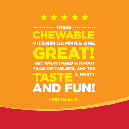 Phytoral Chewable Vitamin D3 Gummies for Adults - 2000 IU - Immune & Bone Health - 60 Count