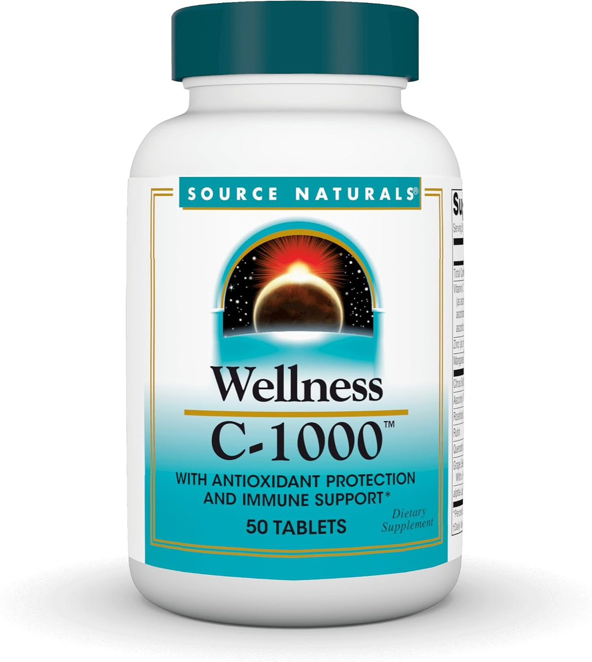 Source Naturals Wellness C-1000 – Immune Support with Antioxidant Protection – 200 Tablets - görsel 5