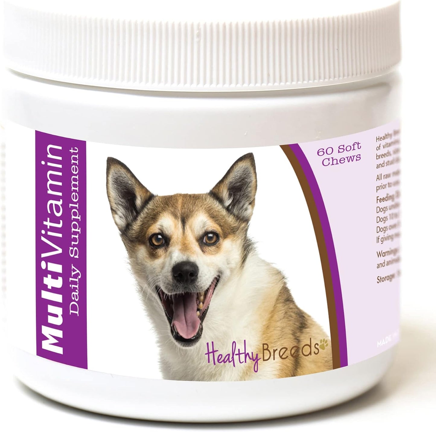 Healthy Breeds Norwegian Lundehund Multivitamin Soft Chews 60 Count - görsel 1