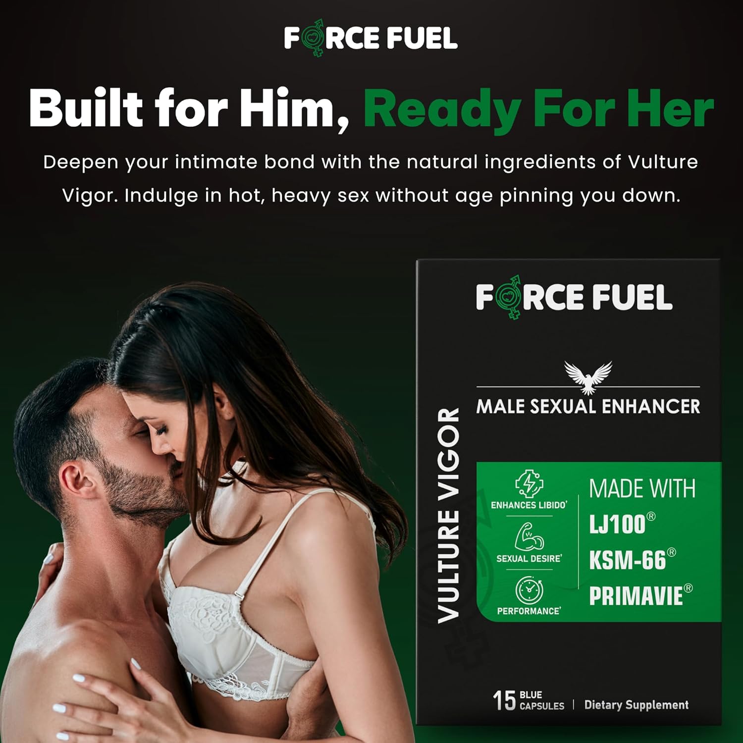 Vulture Vigour – Male Performance Enhancement Supplement - görsel 7