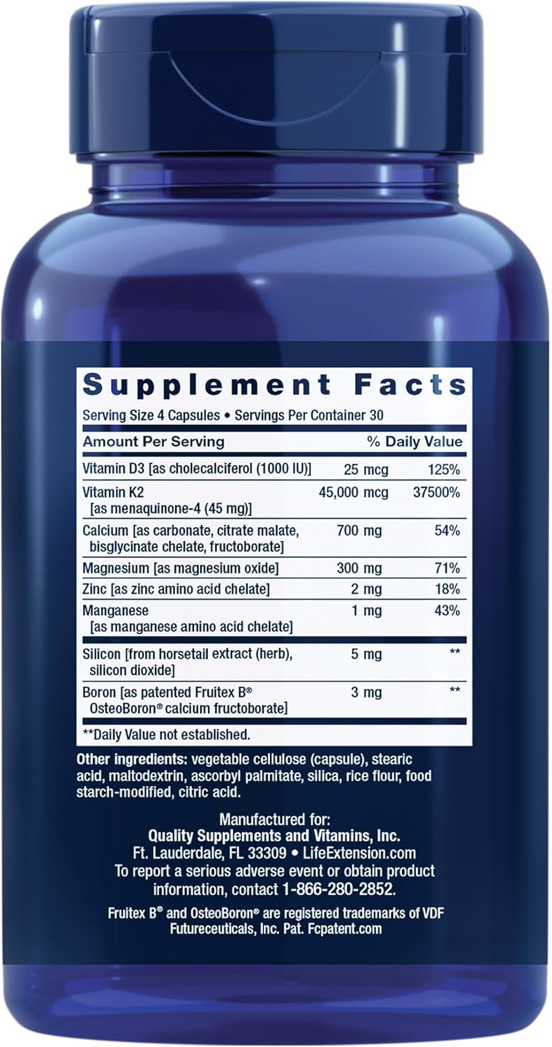 Life Extension Bone Restore Elite Calcium Supplement - görsel 2