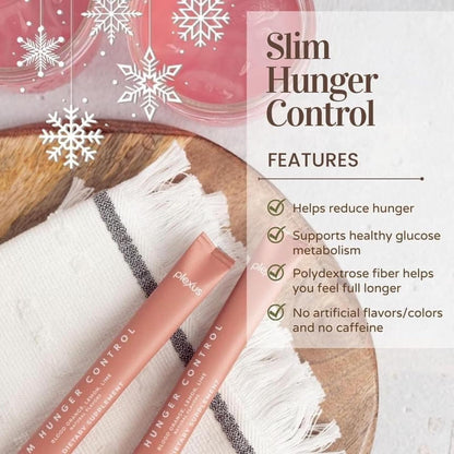 Plexus Slim Hunger Control - 30 Sachets | Dietary Supplement for Glucose Metabolism & Appetite Support | Vegan, Gluten-free