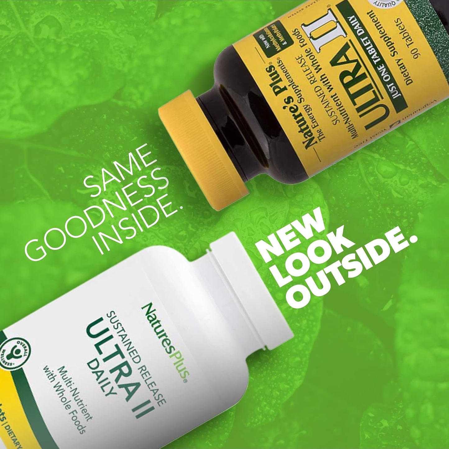 NaturesPlus Ultra II Daily - 90 Tablets - Multivitamin with Whole Foods - Slow Release - görsel 2