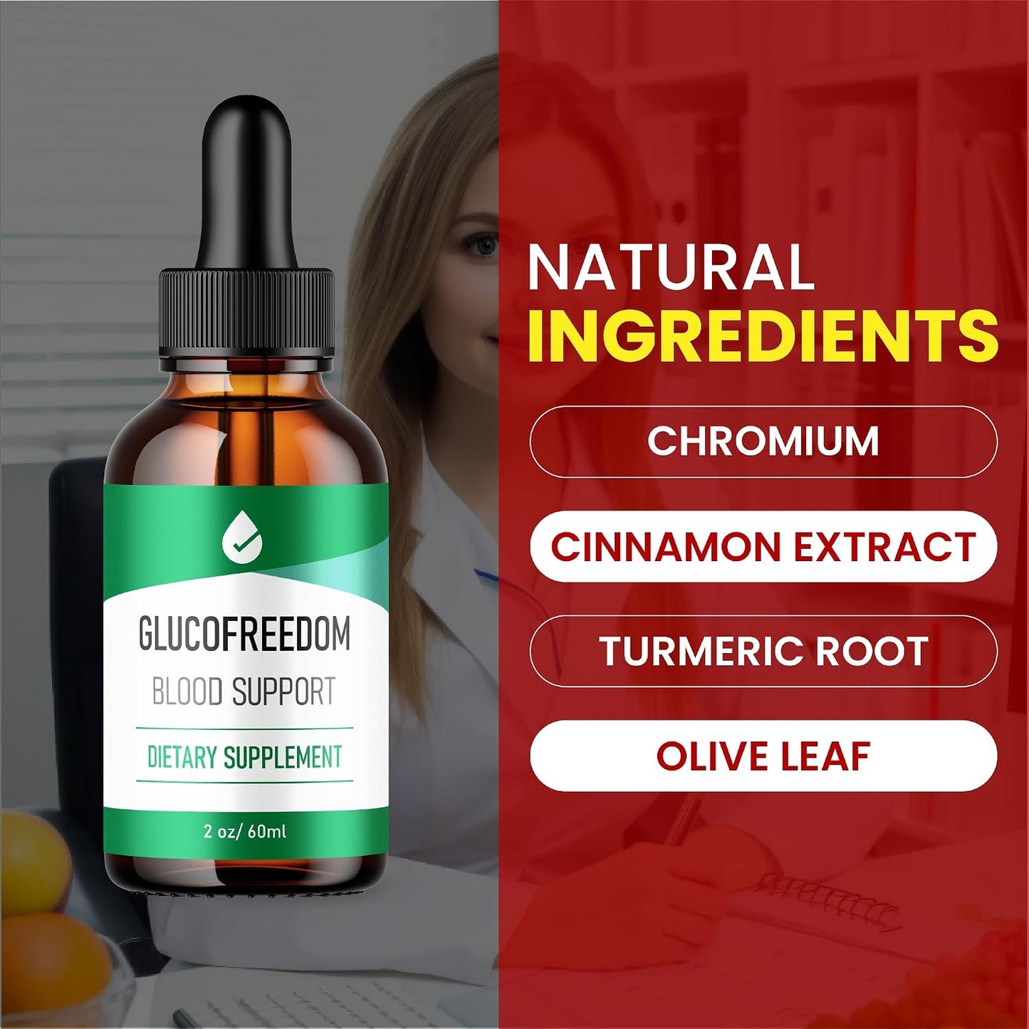 GlucoFreedom Drops - Official Formula (3 Pack) - görsel 3
