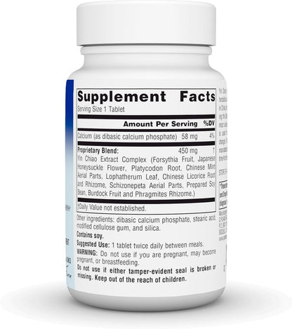 Planetary Herbals Yin Chiao Classic - 60 Tablets