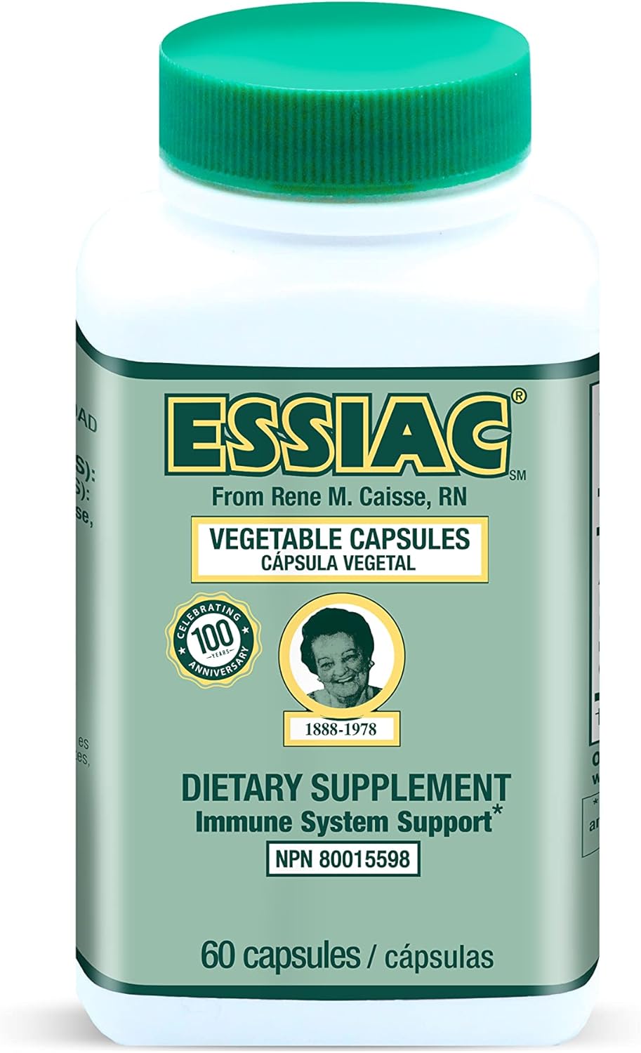 ESSIAC All-Natural Herbal Extract Capsules – 60 Capsules - görsel 1