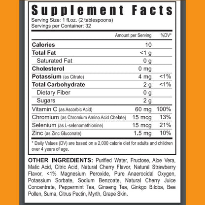 Youngevity Oxybody Cherry Berry - Liquid Multivitamin & Mineral Supplement with Aloe Vera - 946 ml