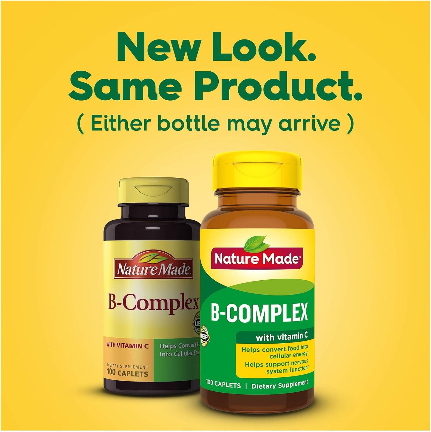 Nature Made B-Complex with Vitamin C Tablets, 300 Tablets (Pack of 3) - görsel 2