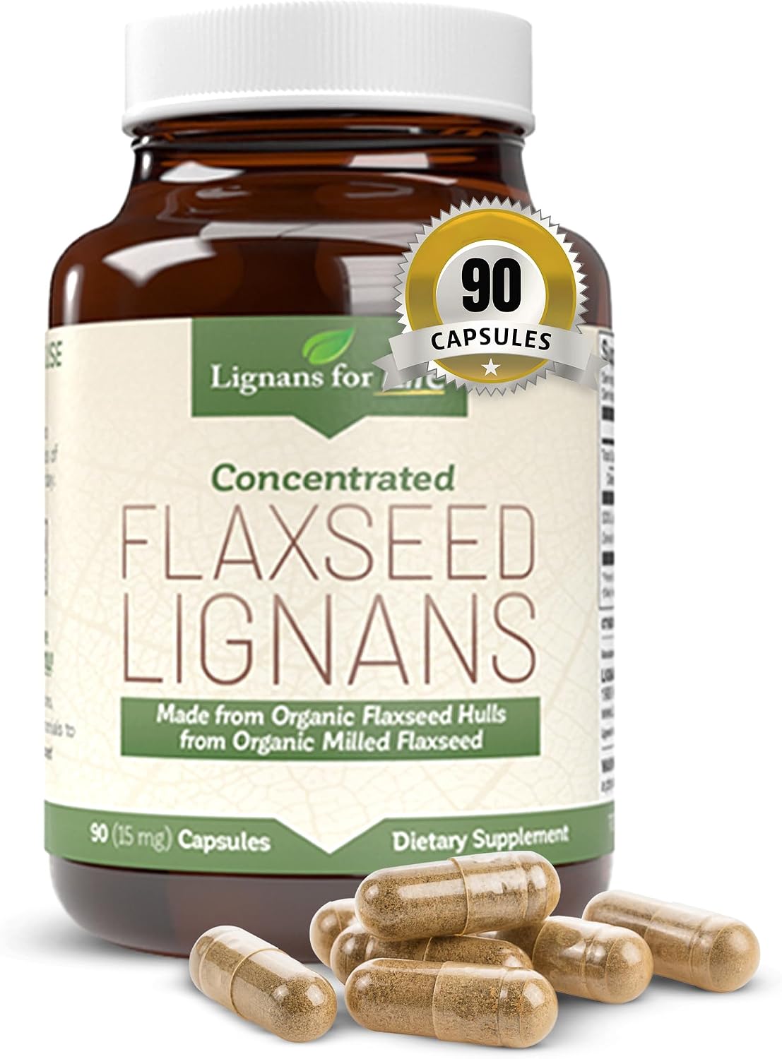 Flaxseed Lignans for Dogs & People - SDG 35mg, 90 Capsules - görsel 10