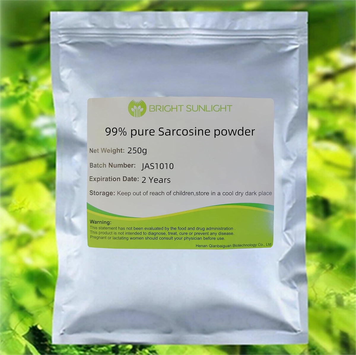 99% Pure Sarcosine Powder 250g - görsel 1