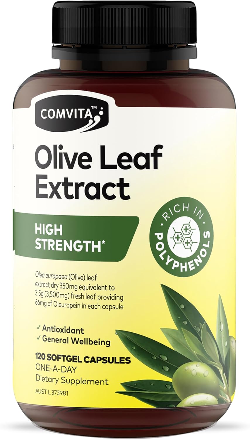 Comvita Olive Leaf High Strength Capsules 120 Capsules - görsel 1