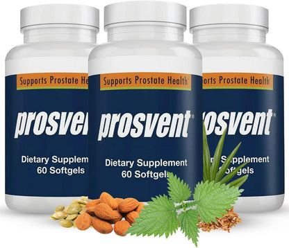 Prosvent Prostate Supplement for Men with – Beta-Sitosterol: A plant sterol that may help maintain urinary – Image 1