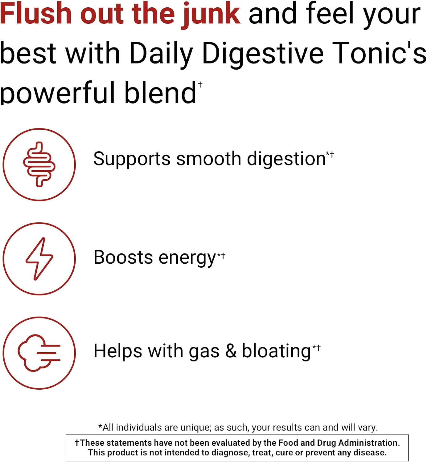 ACTIVATEDYOU Daily Digestive Tonic – Kombucha with Prebiotic Fibre, Probiotics, Postbiotics & Vitamin C for Healthy Digestion & Energy – Berry Lemonade Flavour (30 Servings) - görsel 3