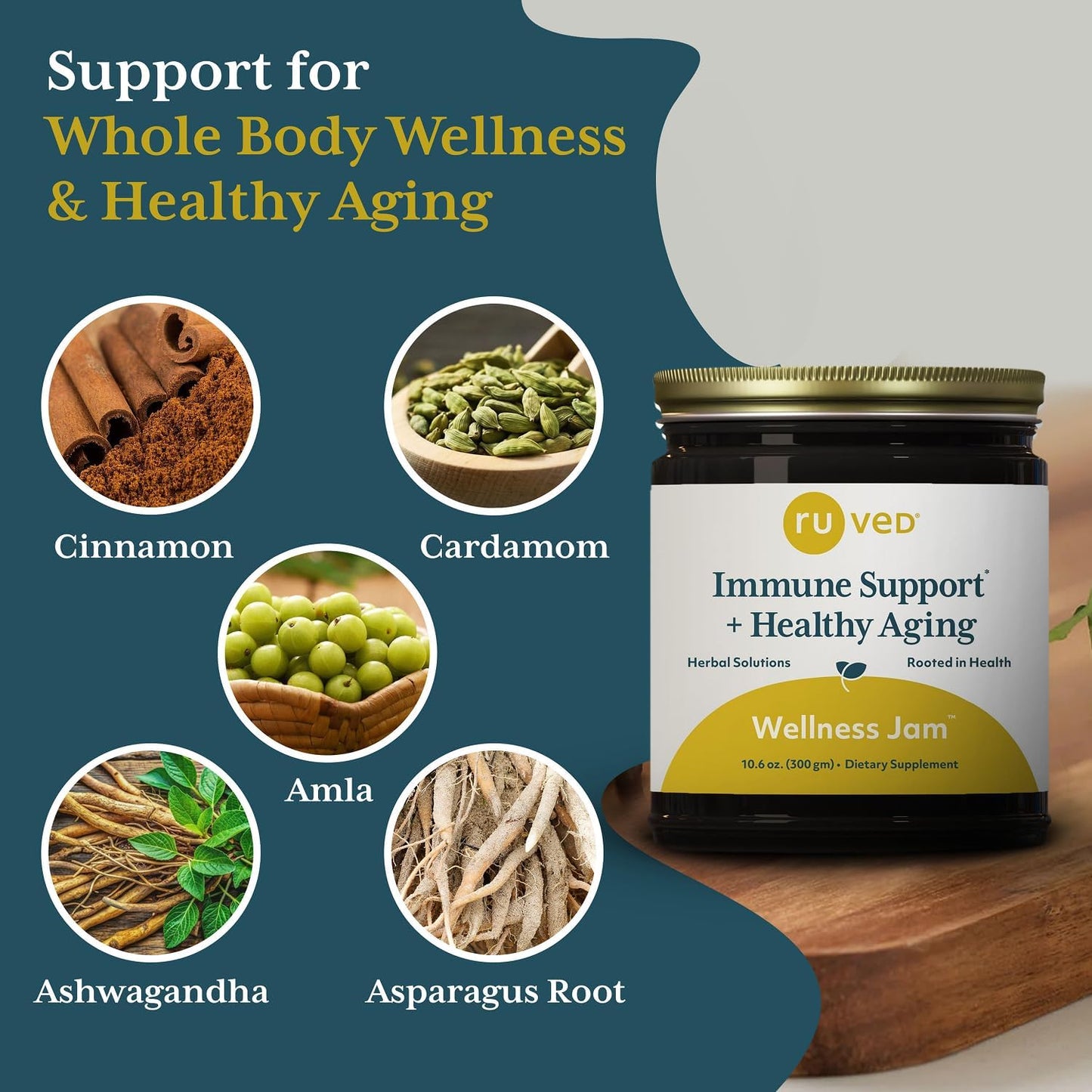 ruved Wellness Jam - Amla Jam with Honey (30 Servings) - görsel 4