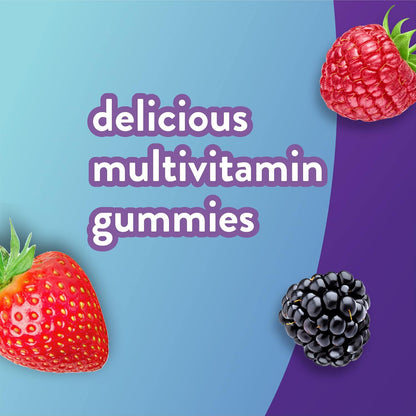 Vitafusion Gummy Vitamins for Men, Berry Flavoured Daily Multivitamins, 150 Count