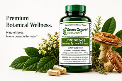 Green Organic Supplements Lyme Disease Immune System Support